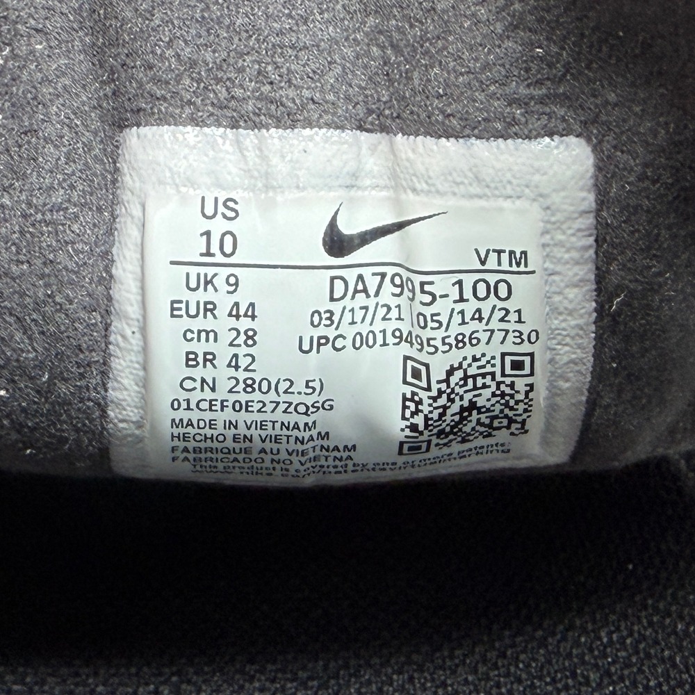 Nike Waffle One Running Shoes Men's 10 Summit White Suede Retro Athletic Sneaker - Picture 13 of 13
